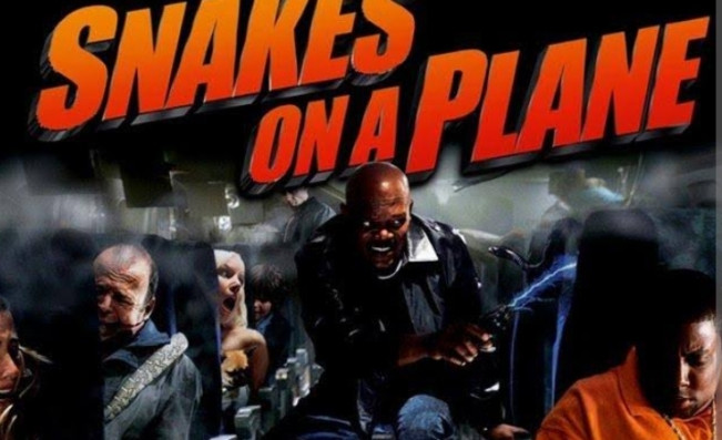 Ilustrasi Film Snakes on A Plane.  [Int]